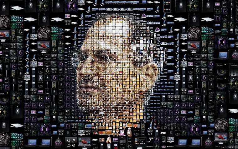 Папка «Фотографии», фото Стив Джобс-электронный портрет